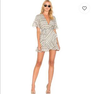 NEW Majorelle Portia Dress in Newspaper XS